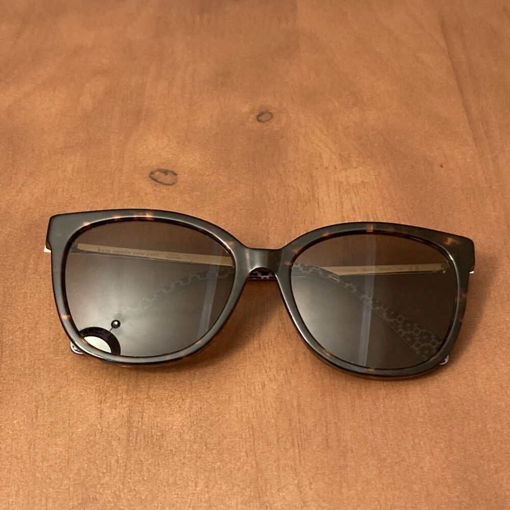 Kate Spade NY Eyeglasses BRITTON/G/S 086/HA Brown/Gold 55/17/140 FRAMES ONLY!